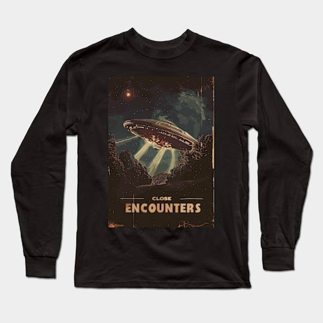 Close Encounters Long Sleeve T-Shirt by peculiarbutcute